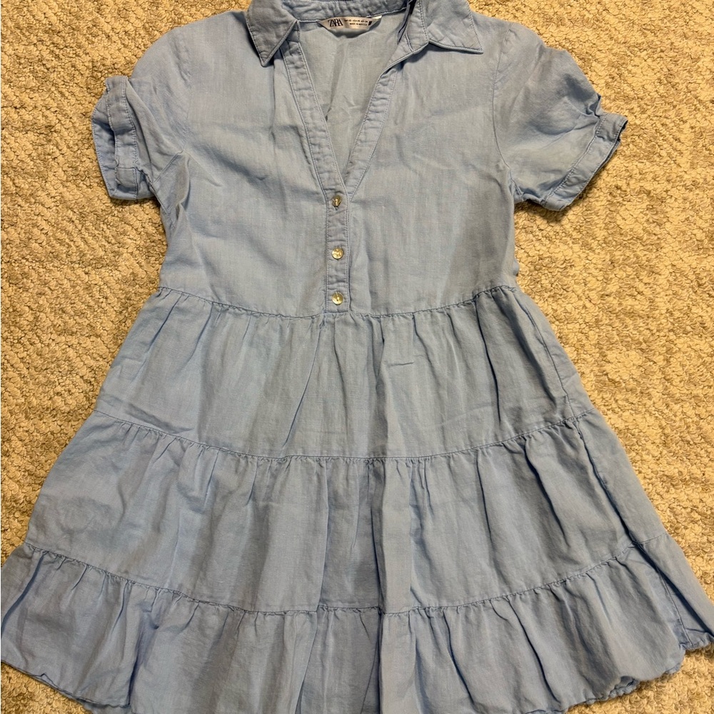 Zara Women’s Tiered Mini Dress